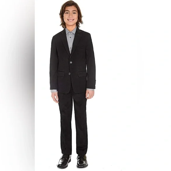 NWT Calvin Klein Boys' 2-Piece Formal Suit Set Size 10 Husky - Picture 3 of 7